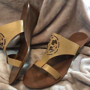 Tory Burch wedge sandals